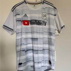 LAFC Men’s Adidas Jersey in White and Gray
